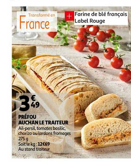 Préfou Auchan Le Traiteur