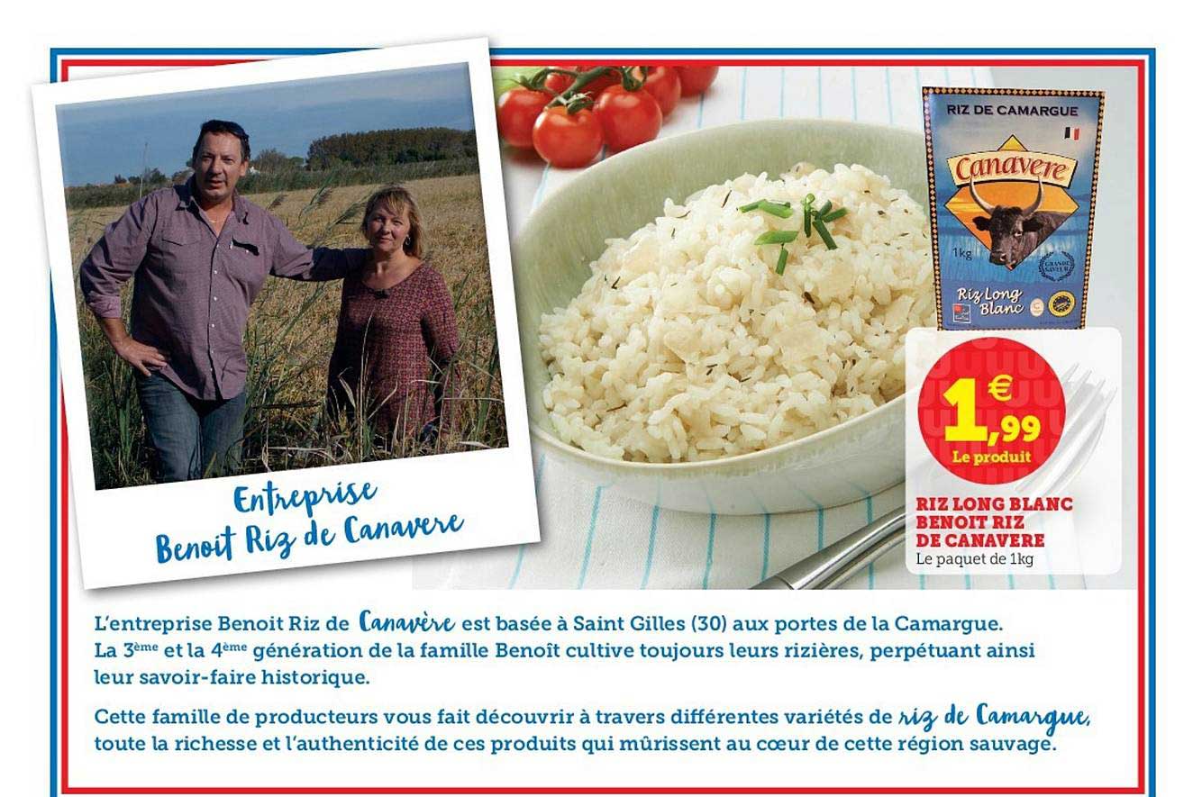 Riz Long Blanc Benoit Riz De Canavere