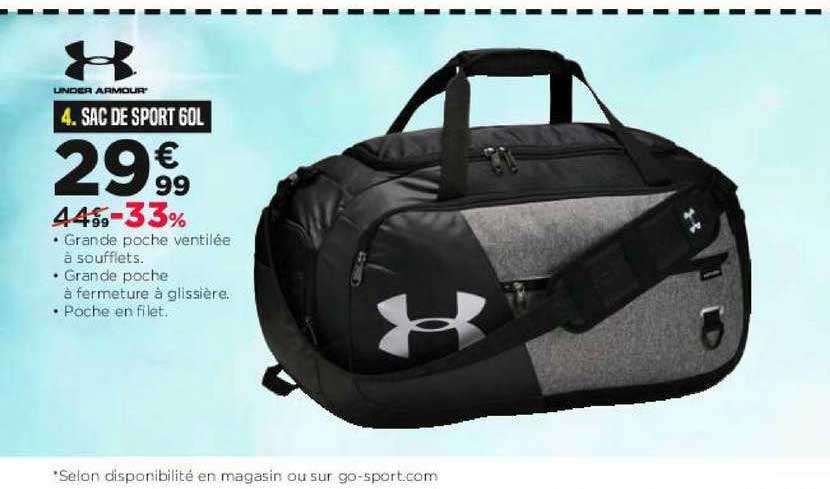 sac de sport gol under armour