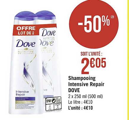 shampooing intensive repair dove