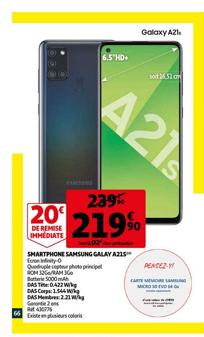 Smartphone Samsung Galasy A21s