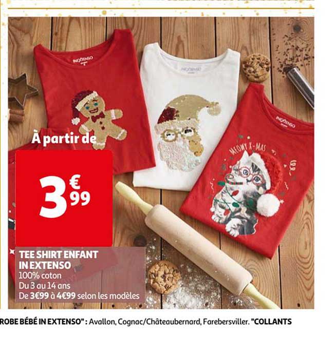 tee shirt enfant in extenso