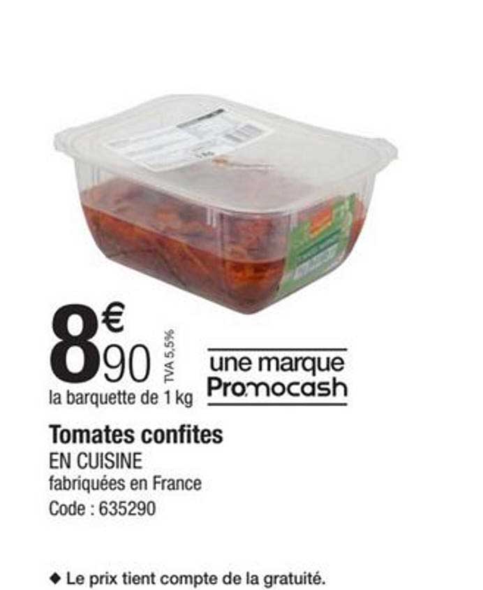 Tomates Confites En Cuisine