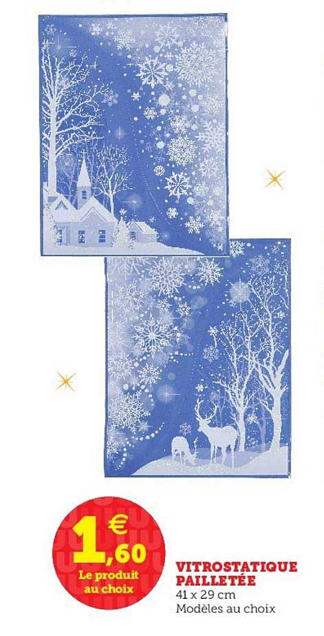 vitrostatique pailletée