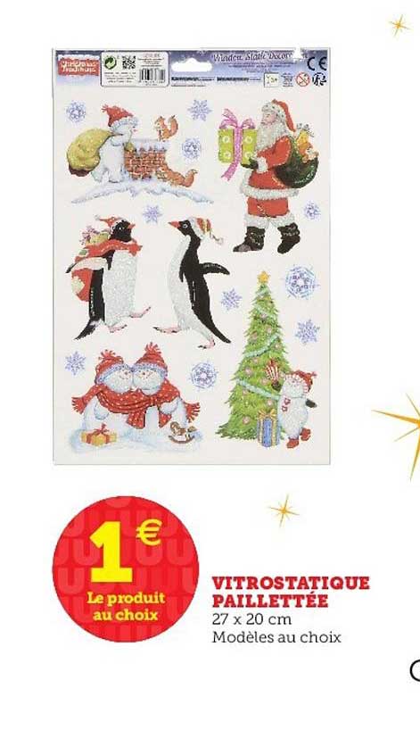 vitrostatique paillettée