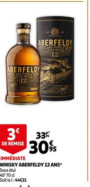 whisky aberfeldy 12 ans