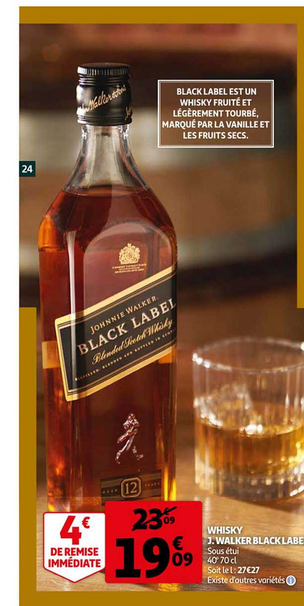 whisky j. walker black label
