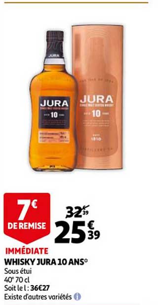 whisky jura 10 ans