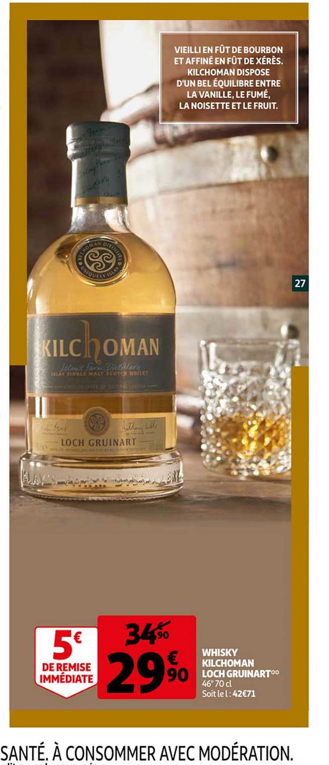 whisky kilchoman loch gruinart