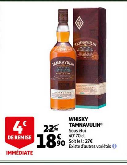 whisky tamnavulin