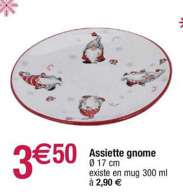 assiette gnome