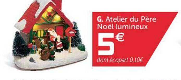 Atelier Du Père Noël Lumineux