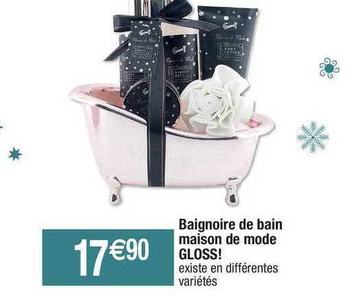 Baignoire De Bain Maison De Mode Gloss!