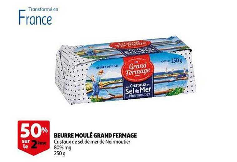 beurre moulé grand fermage