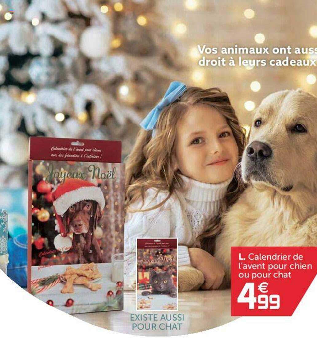 calendrier de l'avent pour chien ou pour chat
