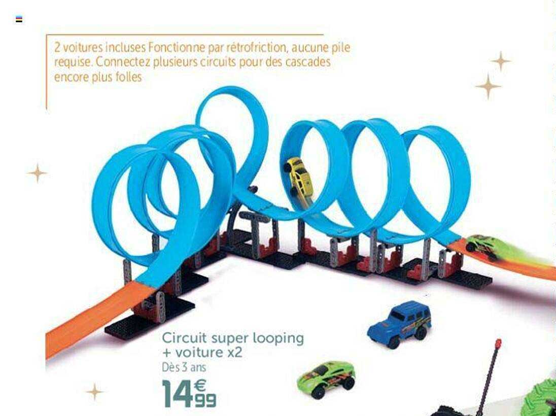 Circuit Super Looping + Voiture X2
