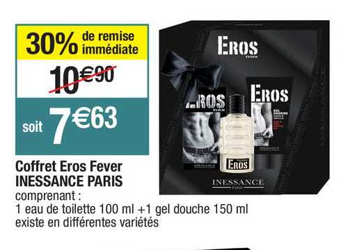 coffret eros fever inessance paris