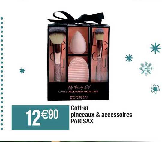 Coffret Pinceaux & Accessoires Parisax