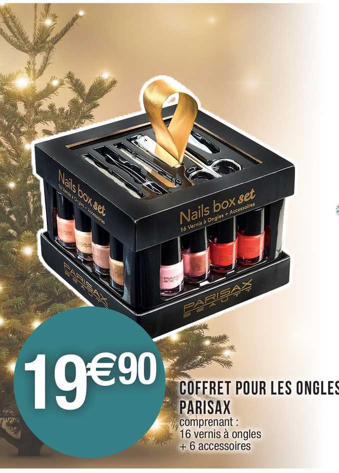 coffret pour les ongles parisax