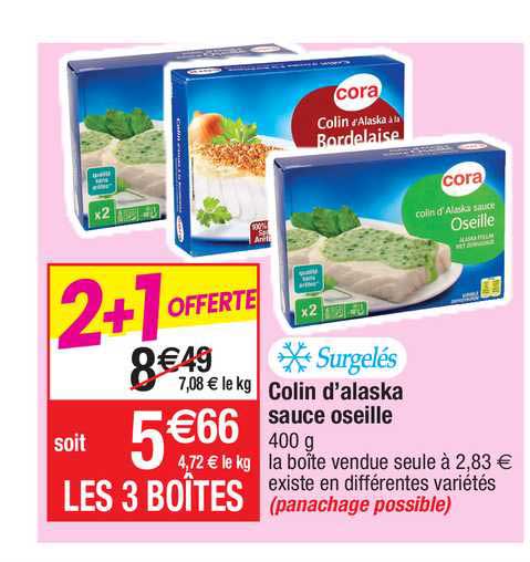 colin d'alaska sauce oseille