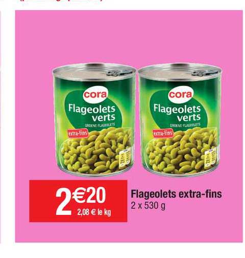 flageolets extra-fins
