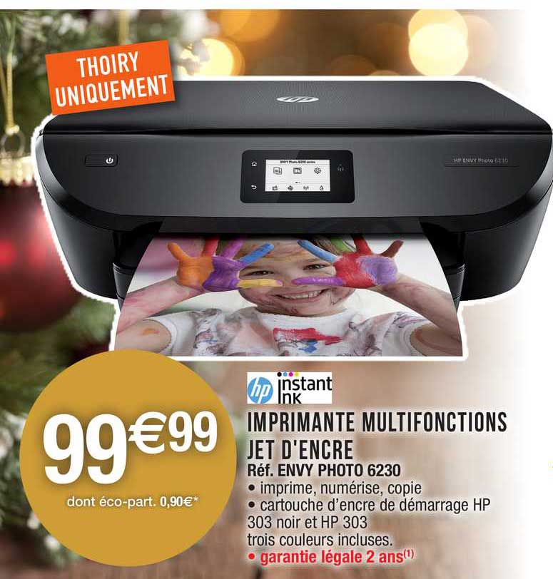 imprimante multifonctions jet d'encre instant ink