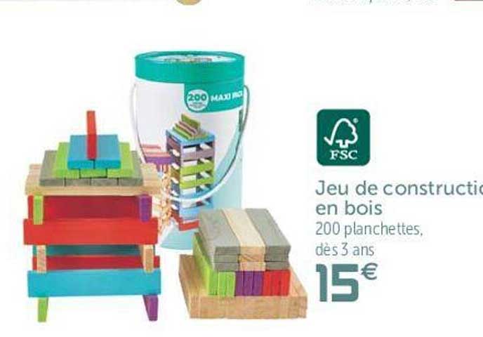 Jeu De Construction En Bois