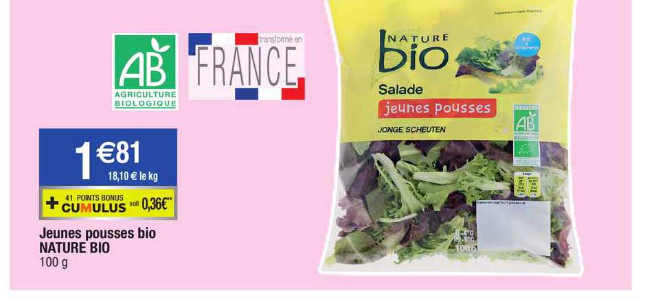 jeunes pousses bio nature bio