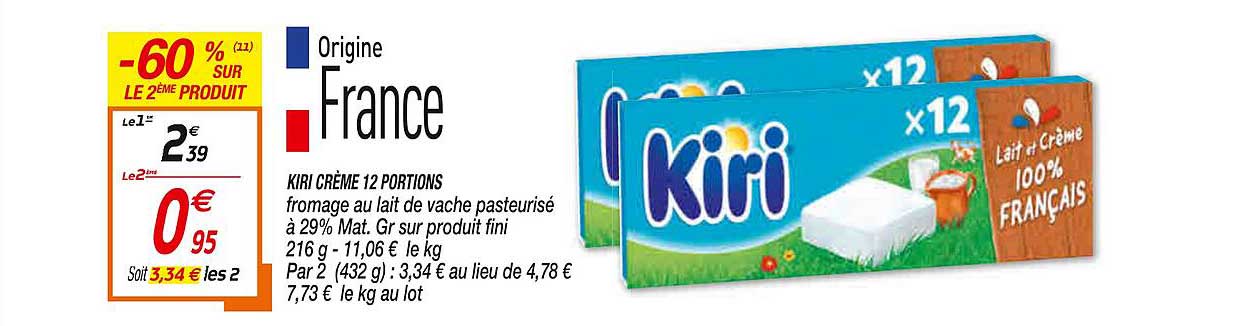 Kiri Crème 12 Portions