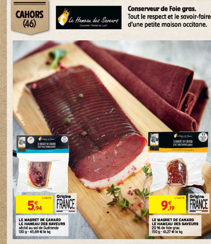 le magret de canard le hameau des saveurs, le magret de canard le hameau des saveurs