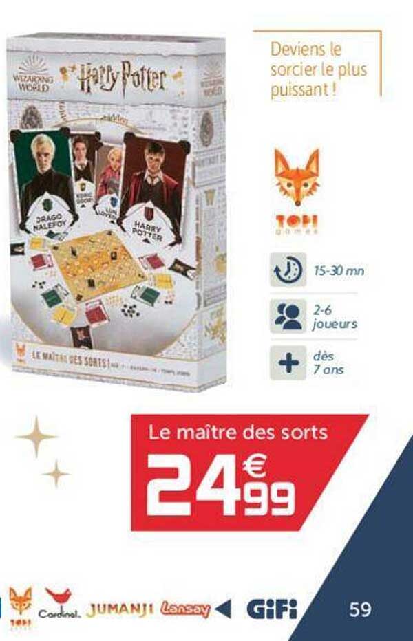 le maître des sorts harry potter