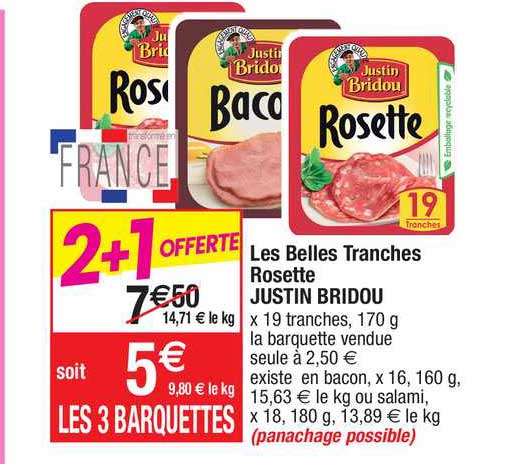 les belles tranches rosette justin bridou