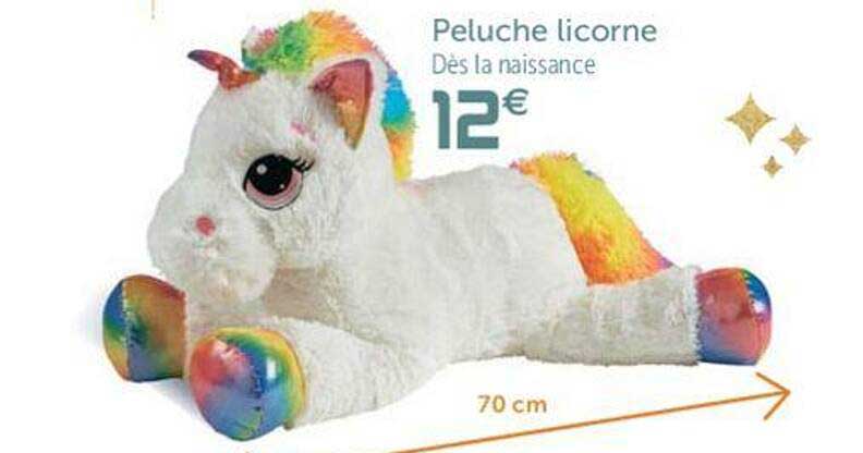 Peluche Licorne