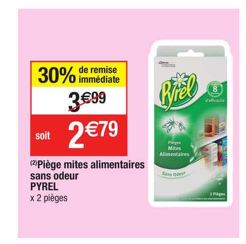piège mites alimentaires sans odeur pyrel