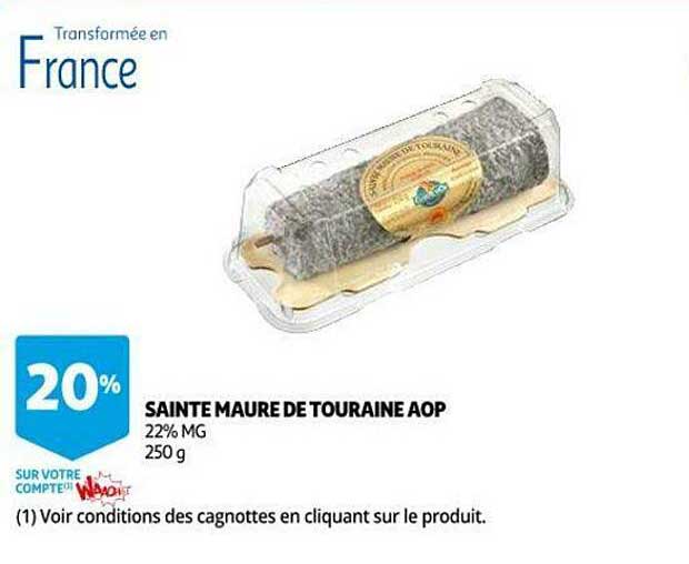 sainte maure de touraine aop