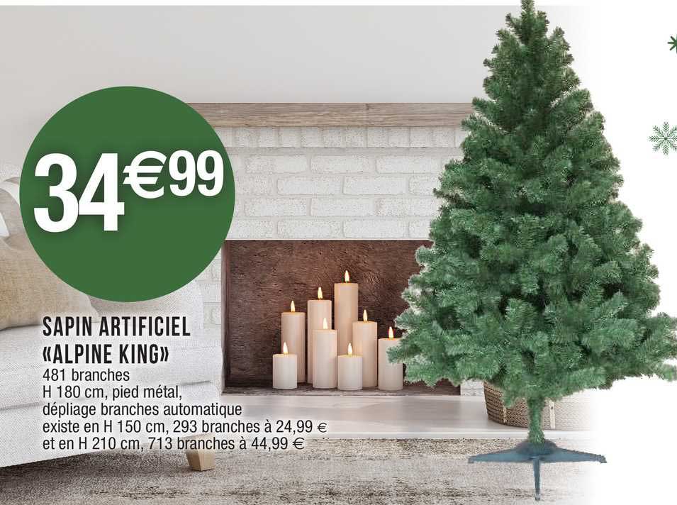 sapin artificiel "ampine king"