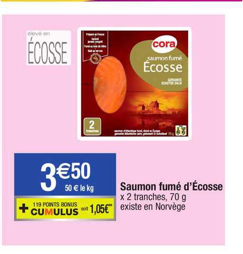 Saumon Fumé D'écosse