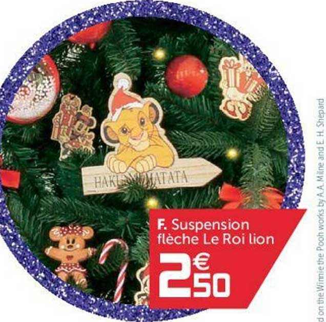 suspension flèche le roi lion