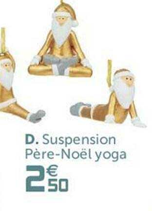 suspension père-noël yoga