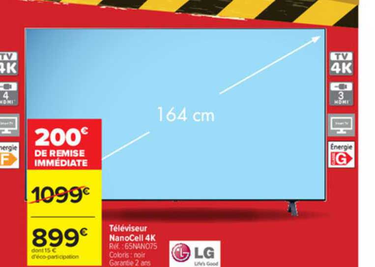 Téléviseur NanoCell 4k Lg