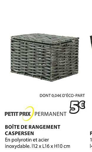 boîte de rangement caspersen