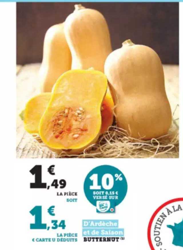 butternut d'ardèche et de saison