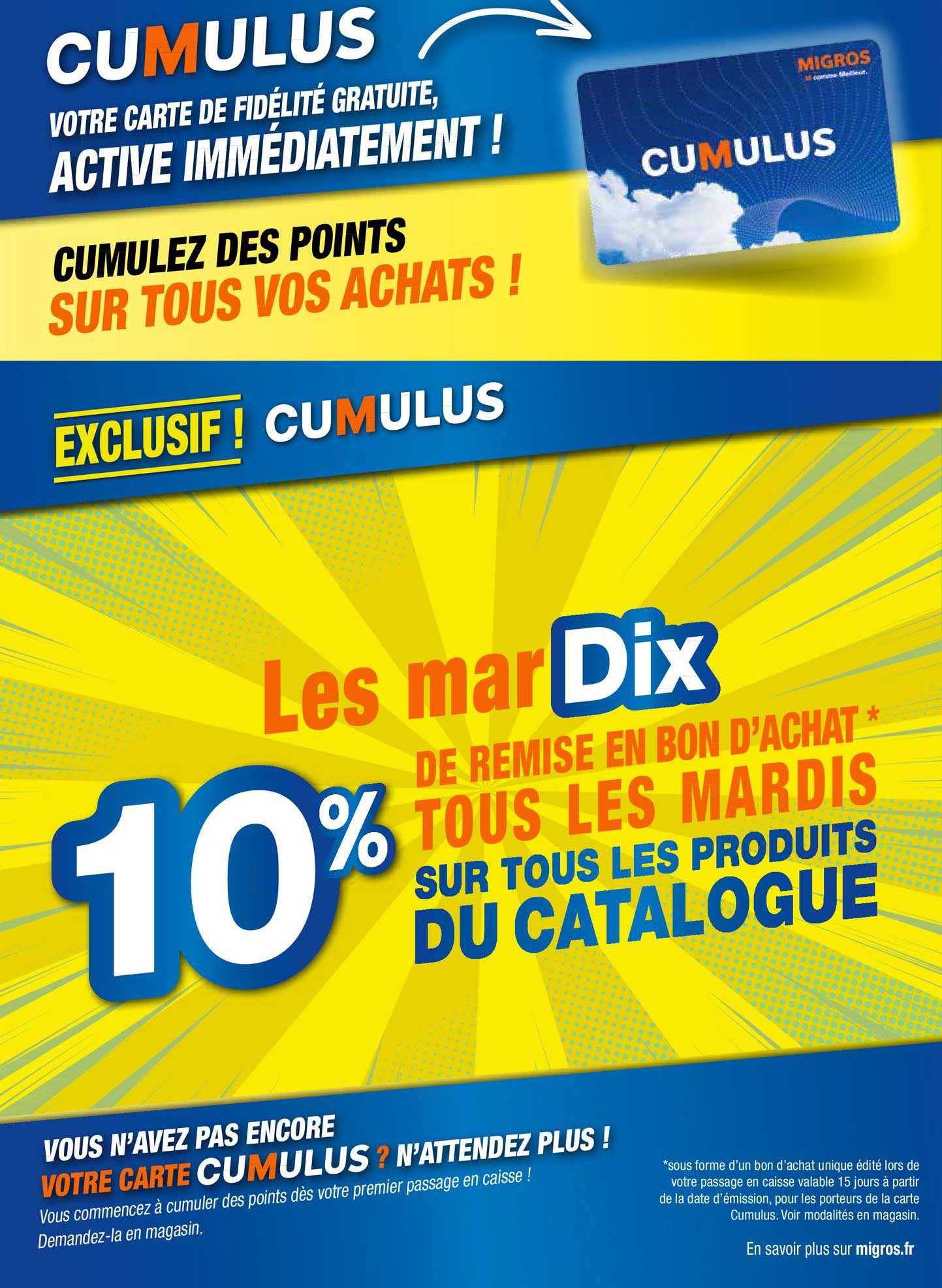 carte cumulus