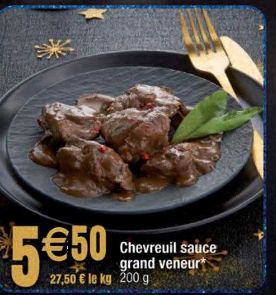 chevreuil sauce grand veneur