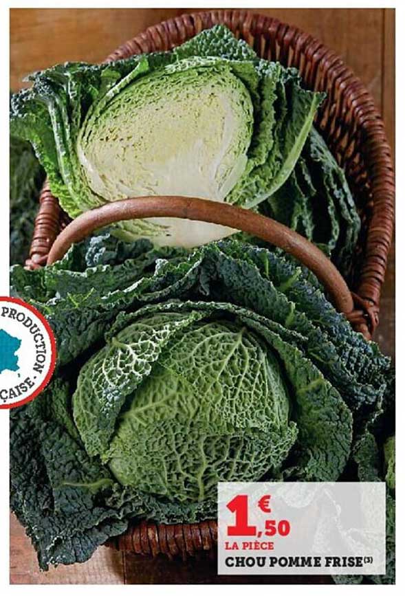 chou pomme frisé