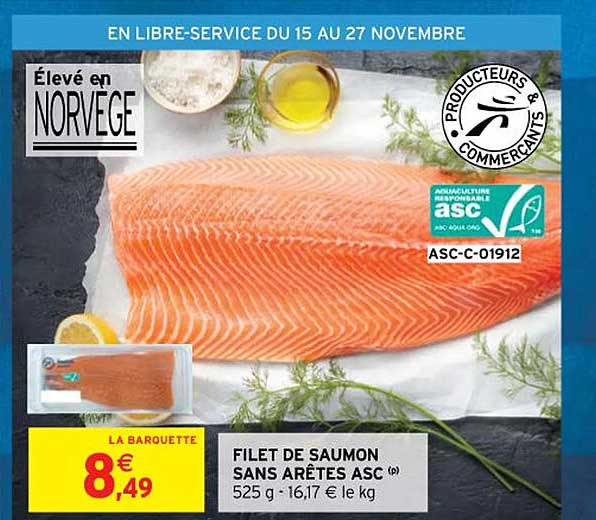 filet de saumon sans arêtes asc