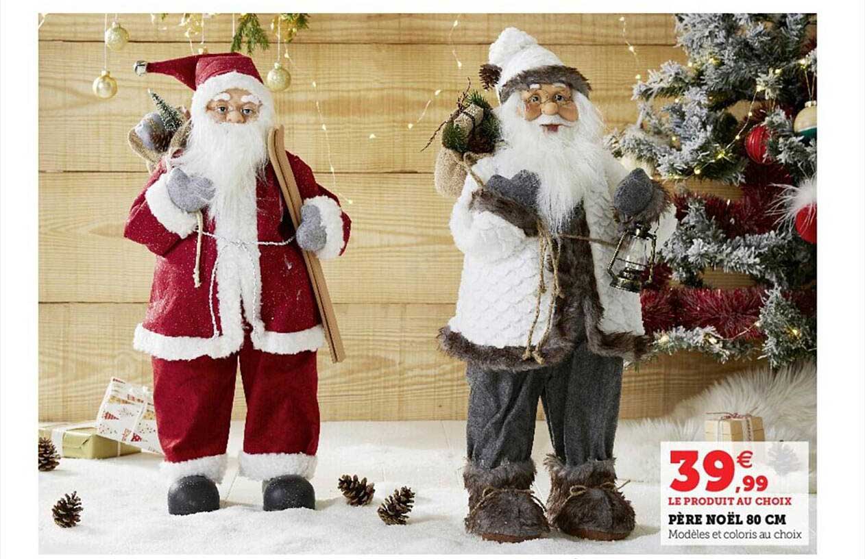 père noël 80 cm