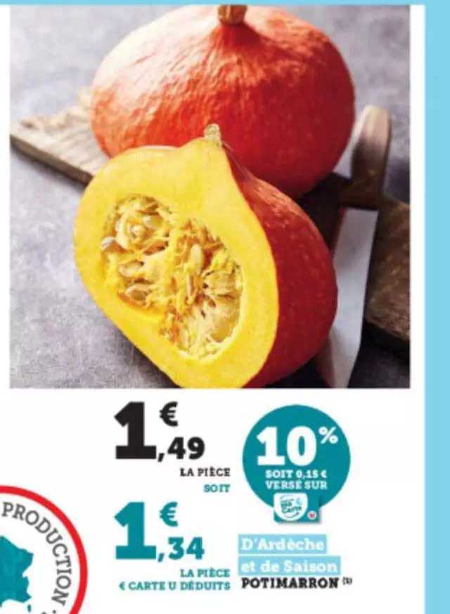 potimarron d'ardèche et de saison