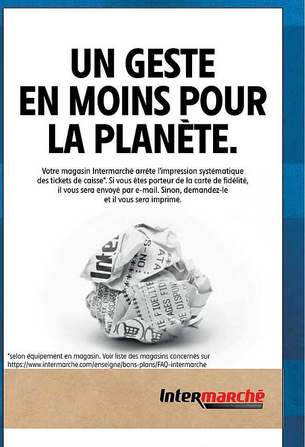 un geste en moin pour la planète