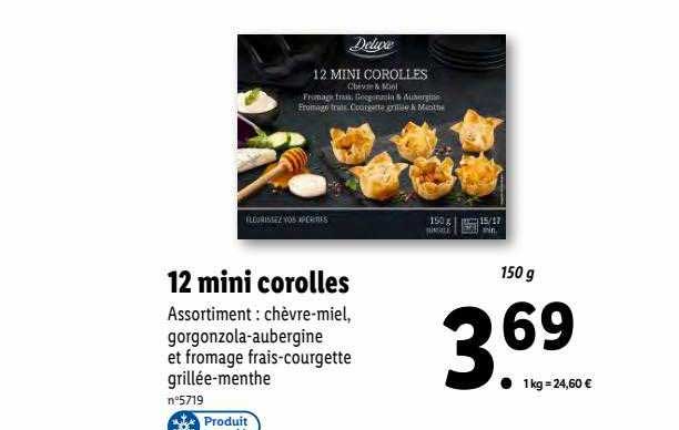 12 Mini Corolles Deluxe